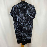 DKNY Women's Size XS Black Floral Dress