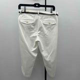 Dockers Women's Size 4 White Solid Capris