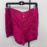 Knox Rose Women's Size 14 Magenta Solid Shorts