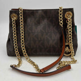 Michael Kors Women's Brown Luxe Signature Purse