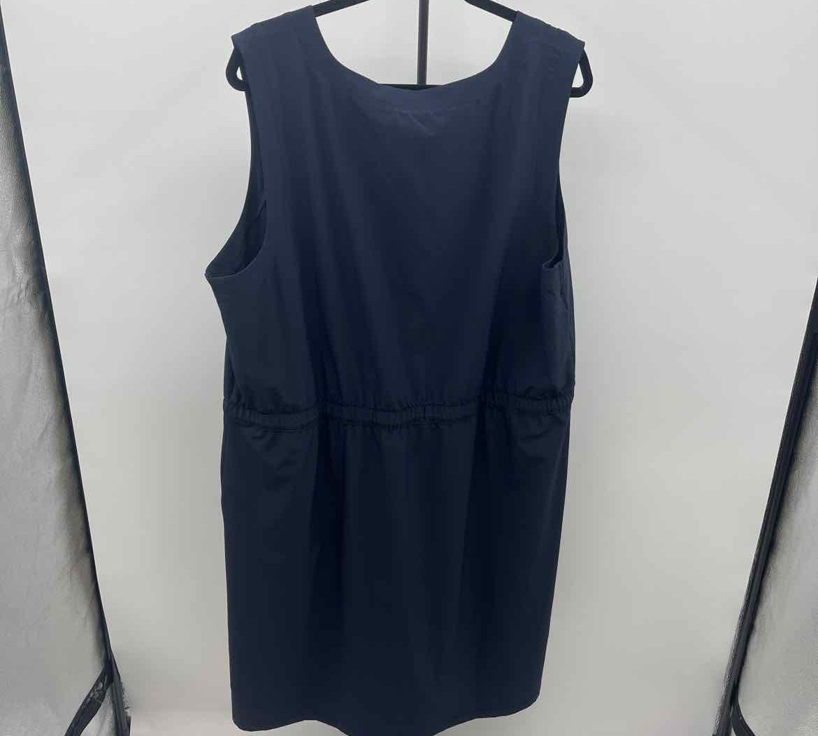 Talbots Women's Size 20 Navy Solid Dress