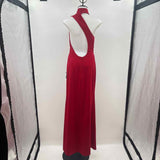 Lulus Women's Size 10 Red Solid Gown/Evening Wear