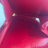 Louis Vuitton Women's Red Luxe embossed Wallet