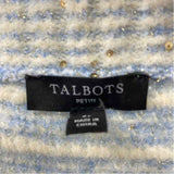 Talbots Women's Size S Blue Textured Jacket