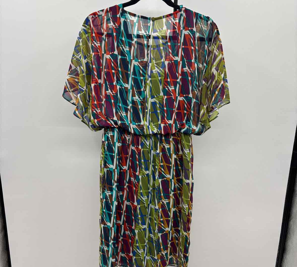 Donna Ricco Women's Size 6 Multi-Color Abstract Dress