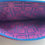 Lodis Women's Blue Luxe Solid Wallet