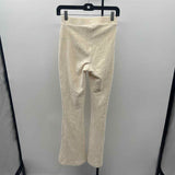 Aerie Junior's Size 2 Ivory Ribbed Pants