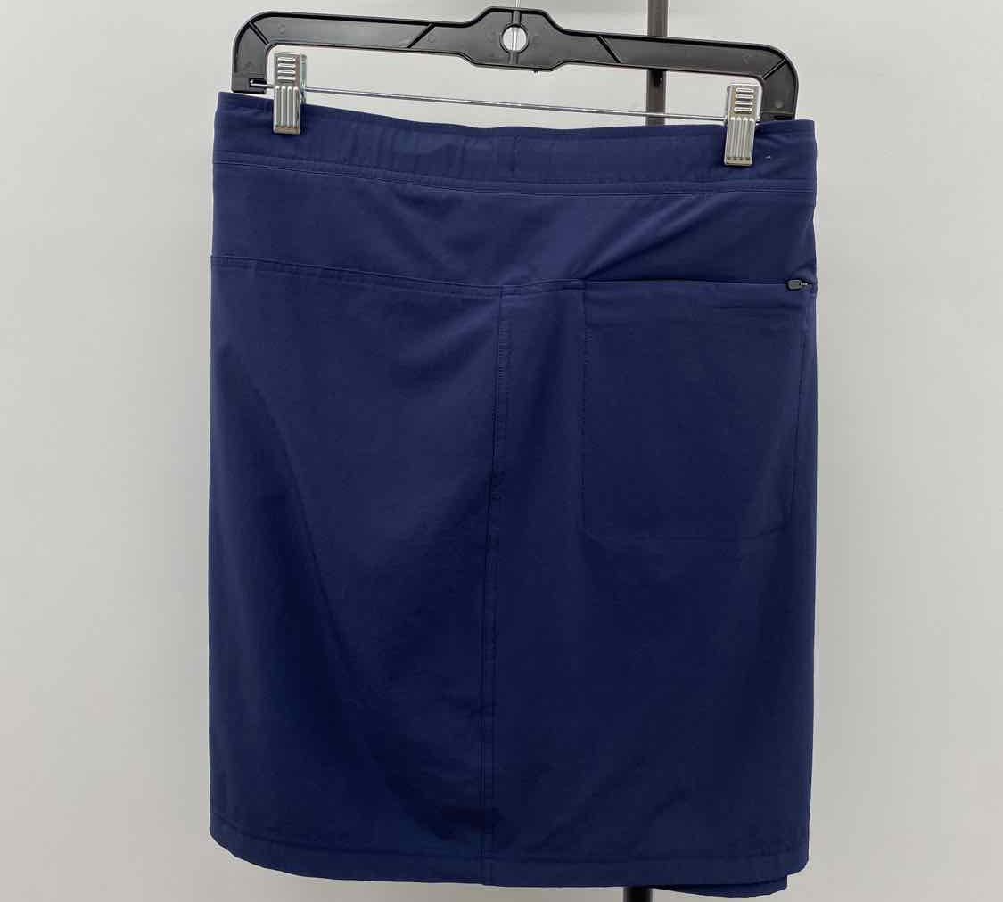 Eddie Bauer Women's Size 16 Navy Solid Skirt