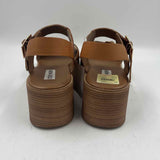 Steve Madden Women's Shoe Size 8 Caramel Solid Sandals