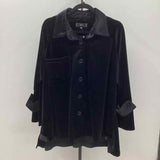 Thync Women's Size XL Black Solid Long Sleeve Shirt