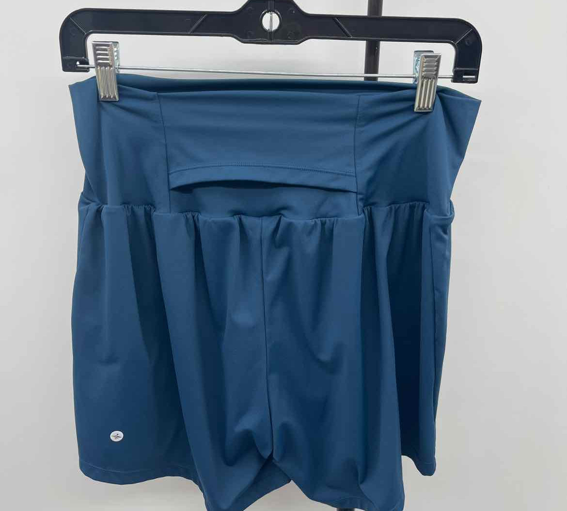 Halara Women's Size 14L Blue Solid Shorts