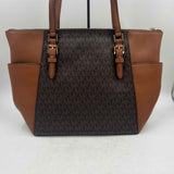 Michael Kors Women's Brown Luxe Signature Purse