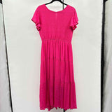 Perch Women's Size 24 Pink Solid Dress