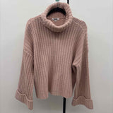 525 Women's M Pink Solid Sweater