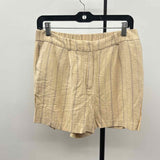 Lauren Conrad Women's Size 10 Beige Stripe Shorts