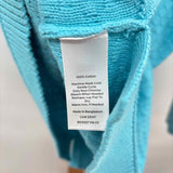 Talbots Women's Size M Turquoise Textured Sweater