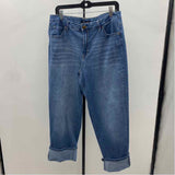 D. Jean Women's Size 14 Blue Solid Jeans