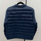 Calvin Klein Women's Size Large Navy Solid Jacket