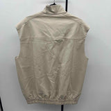 Antropologie Junior's Size M Beige Solid Vest