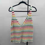 Marine Layer Women's Size M Multi-Color Stripe Tank