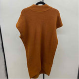 Anthropologie Junior's Size 10 Butterscotch Solid Dress