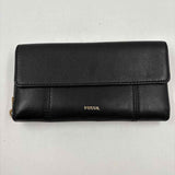 Fossil Women's Black Luxe Solid Wallet
