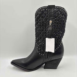 Golo Women's Shoe Size 6 Black Woven Boots
