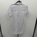 Tahari Women's Size 6 Light Blue Stripe Dress