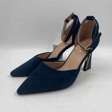 Ribongz Women's Shoe Size 8 Navy Solid Heels