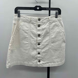 Copper Key Women's Size 14 White Solid Skirt