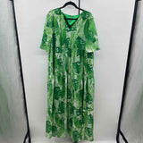 Unbranded Women's Size 20 Green Leaf Dress