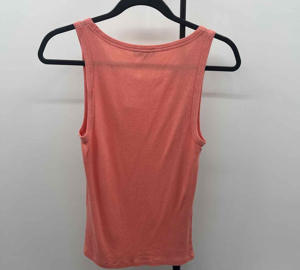 J Crew Women's Size M Melon Ribbed Tank