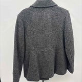 London Fog Women's Size L Charcoal Textured Jacket
