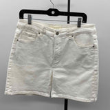 Risen Women's Size 14 White Solid Shorts