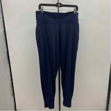 Athleta Women's Size L Navy Solid Sweatpants