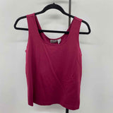 Chico's Women's Size M Wine Solid Tank