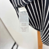 Calia Women's Size XS Black Stripe Sleeveless Shirt
