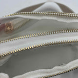 ALTAR'D STATE White Plastic Crossbody / Belt Bag Purse