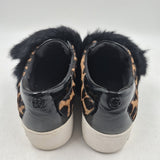 Michael Kors Women's Shoe Size 7 Brown Animal Print Loafers