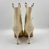 BCBGeneration Women's Shoe Size 7.5 Ivory Textured Boots