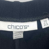 Chico's Women's Size 16 Black Solid Pants
