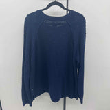 Gap Men's Size XL Navy Textured Sweater