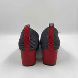 Beta Brand Women's Shoe Size 8 Black Print Heels