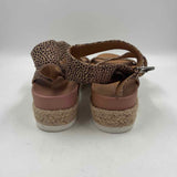 universal threads Women's Shoe Size 9.5 Tan Spotted Sandals