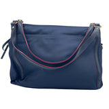 Back MZ WALLACE Navy Nylon & Leather TONI BEDFORD Shoulder Bag Purse