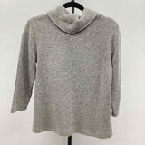 Multiples Women's Size SP Green Textured Long Sleeve Shirt
