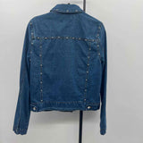 Vigoss Women's Size M Blue Studs Jacket