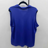 Nike Women's Size XXL Blue Solid Sleeveless Shirt