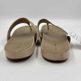 Bandolino Women's Shoe Size 8.5 Gold Textured Sandals