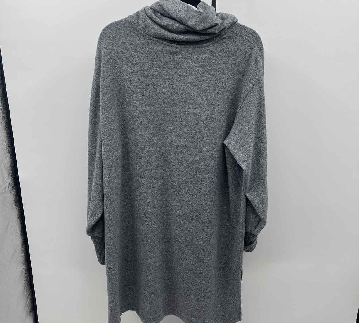 Maeve Junior's Size XL Charcoal Heathered Sweater